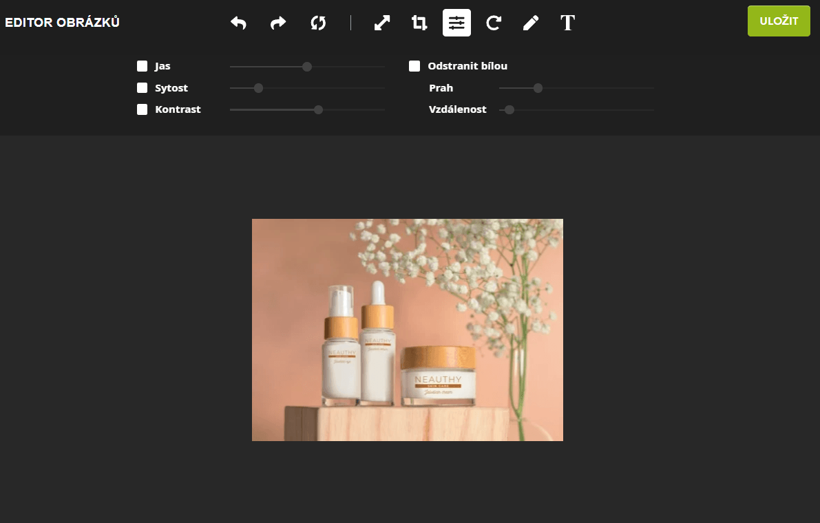 Úžasně editor obrázků