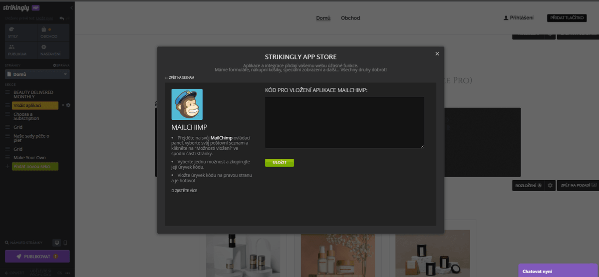 Databázový marketing na Strikingly – Segmentujte své publikum