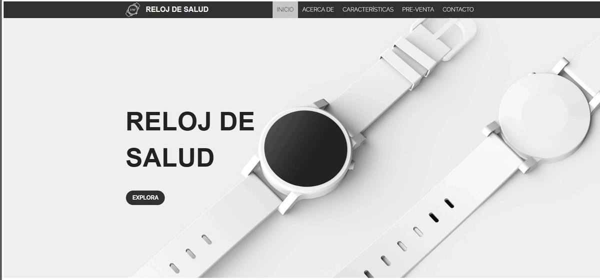 Plantilla de vigilancia de la salud de Strikingly