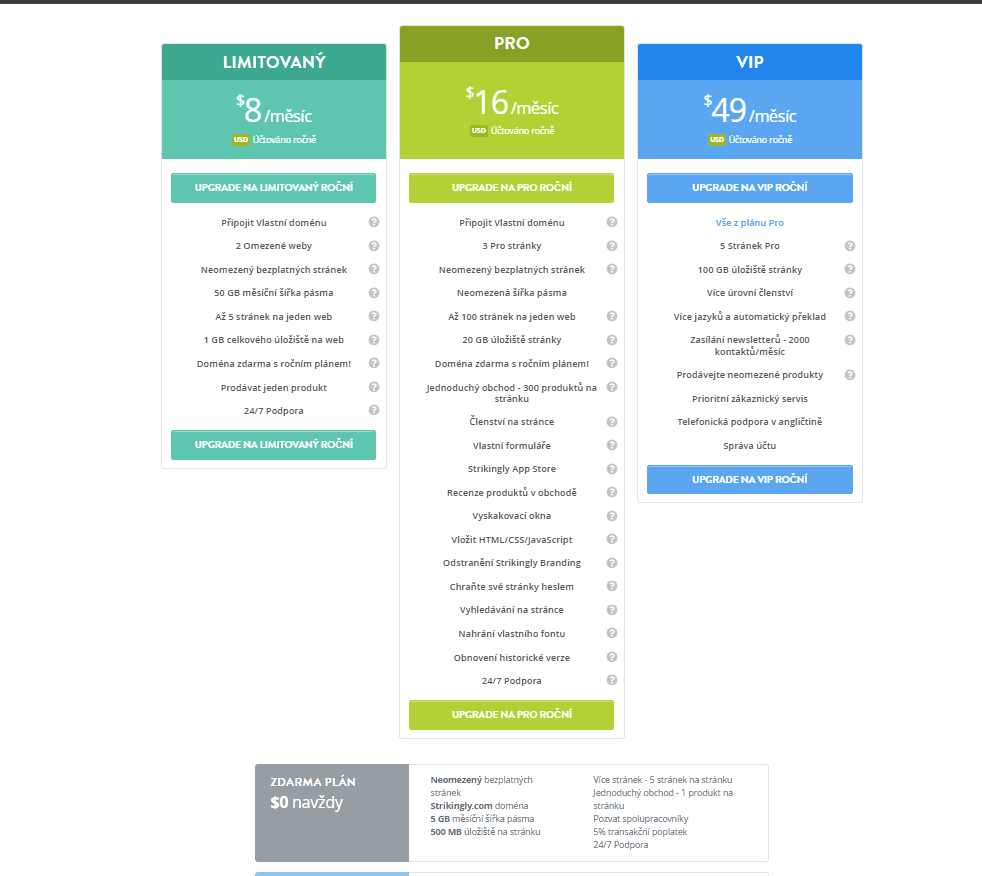 Funkce na pozoruhodně vysoké rychlosti hlavní stránky pro maximální výkon webových stránek - Funkce prémiového plánu