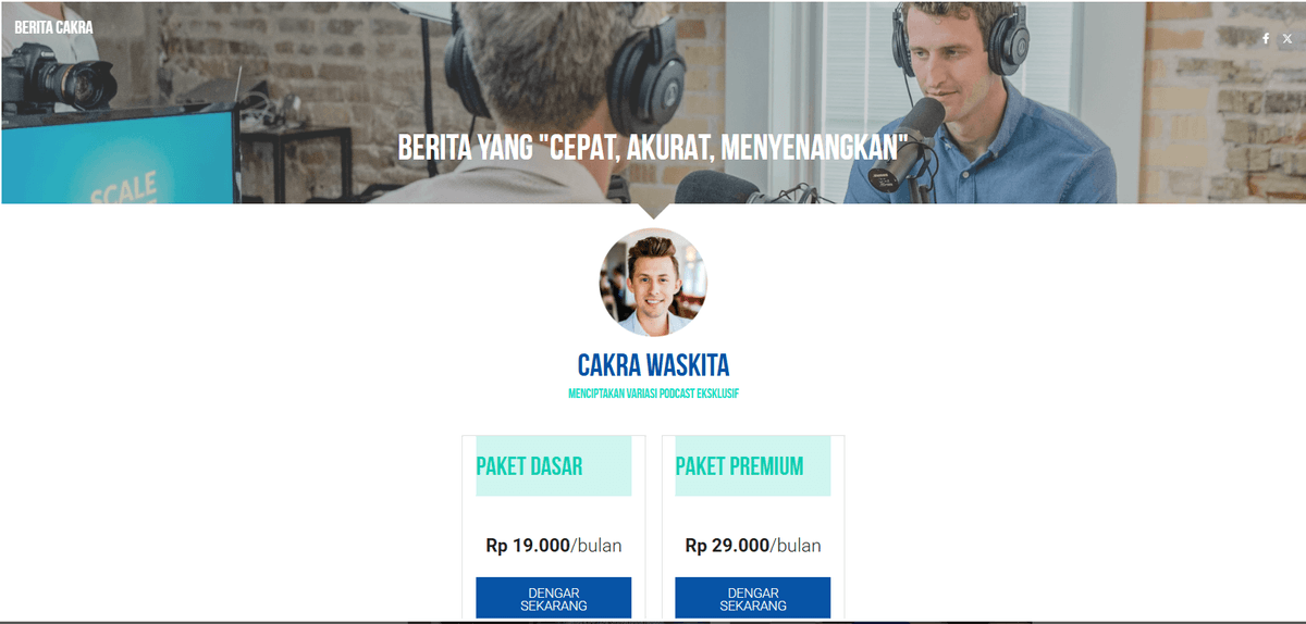 Mencolok: Template Podcast