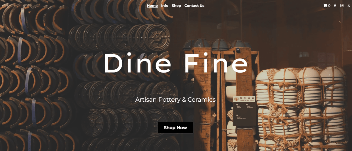 Modèle Dine Fine