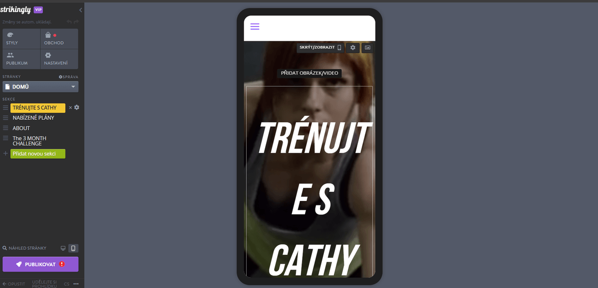 Role Strikingly v interaktivním marketingu - responzivita na mobilních zařízeních