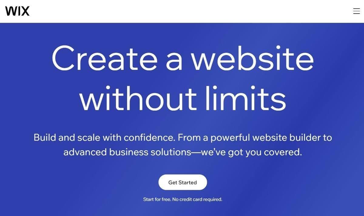 Imagen tomada de Wix