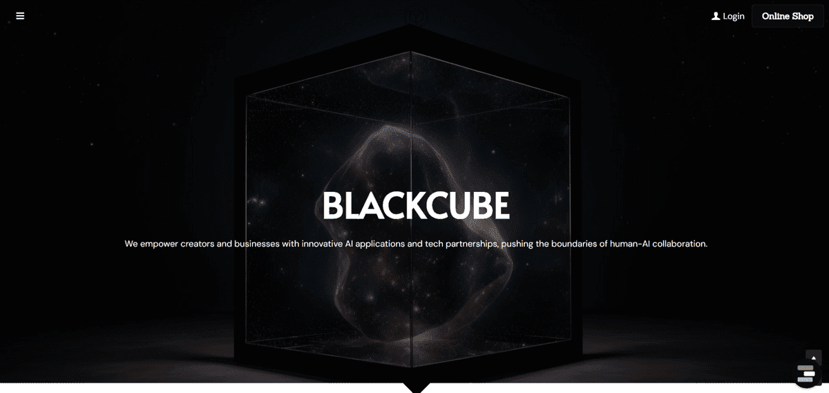 Online provoz na Blackcube