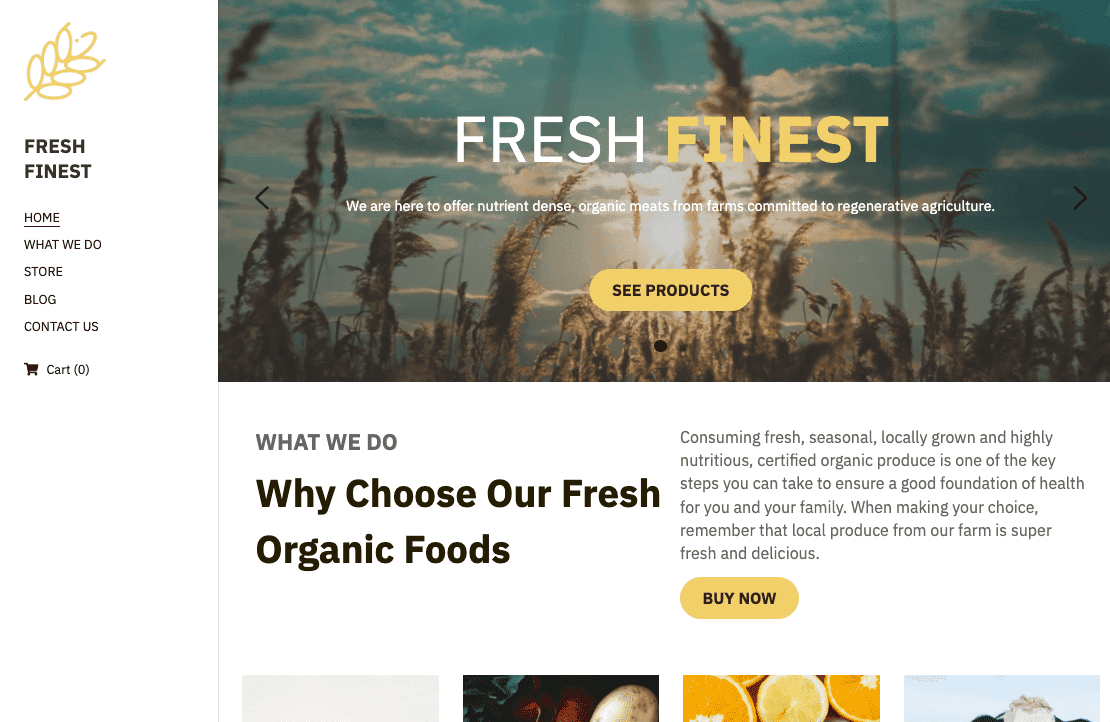 Template E-commerce Terbaru dan Terbaik dari Strikingly