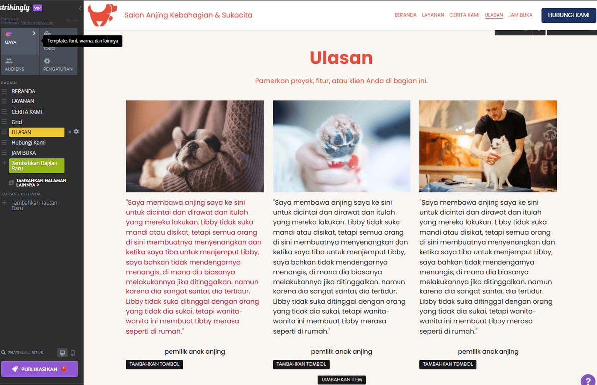 Tips Copywriting untuk Mencolok - Testimoni dan Bukti Sosial