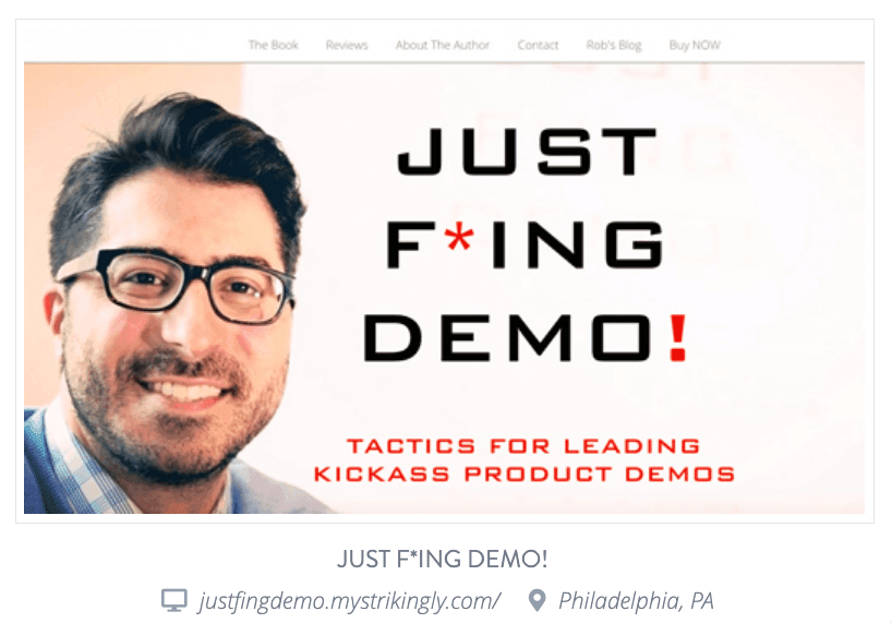 Domeniu web gratuit demo Just F*ing
