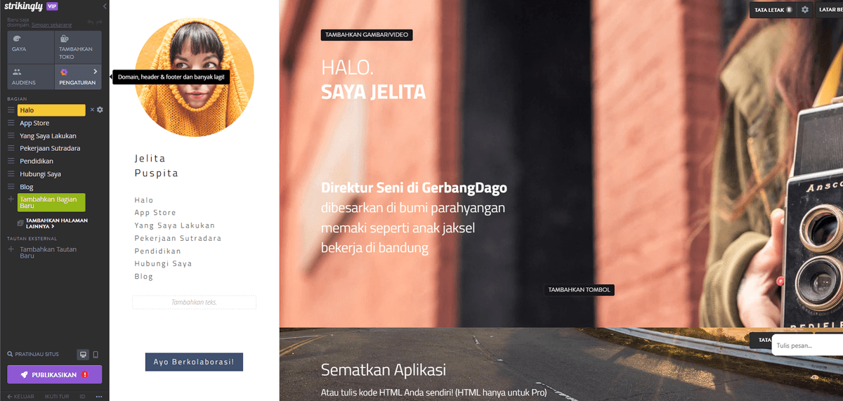 Cara Meningkatkan Penjualan E-commerce dengan Strikingly - Buat Konten yang Menarik