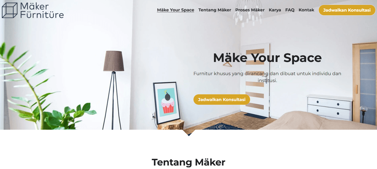 Templat Pembuat dari Strikerly