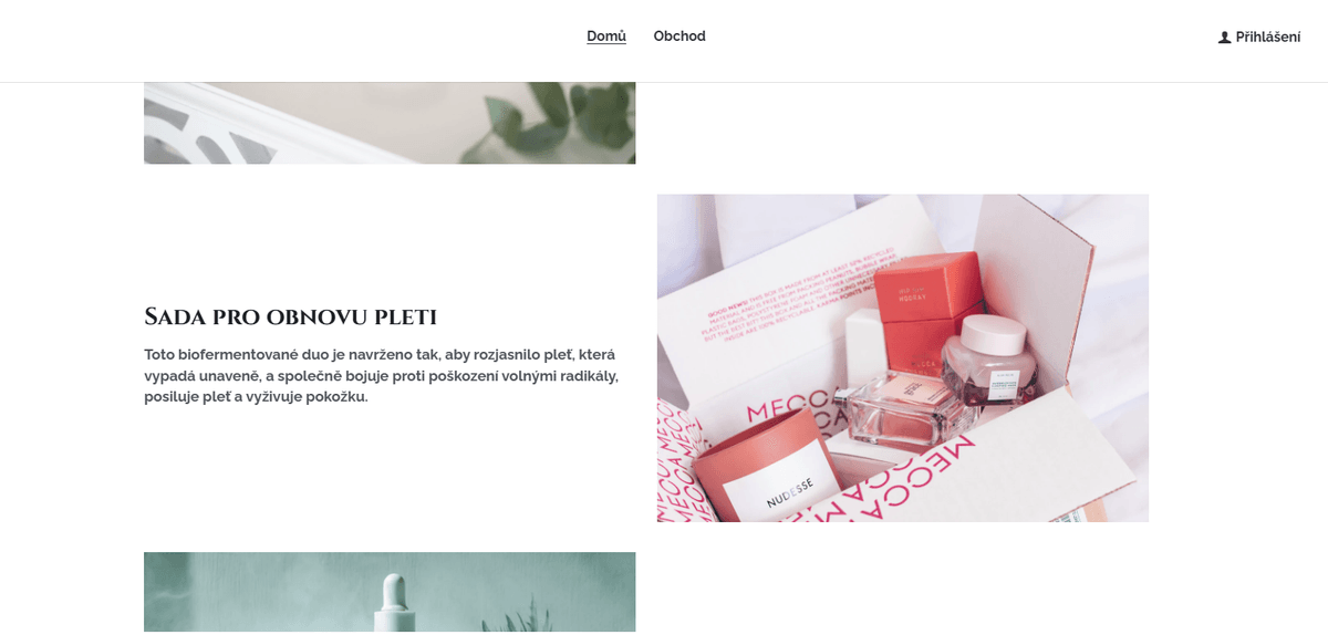 Šablona MysteryBox od Strikingly