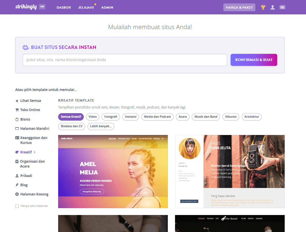 Bagaimana Strikingly Dapat Digunakan untuk Produk Cetak Sesuai Permintaan - Buat Situs Web Strikingly