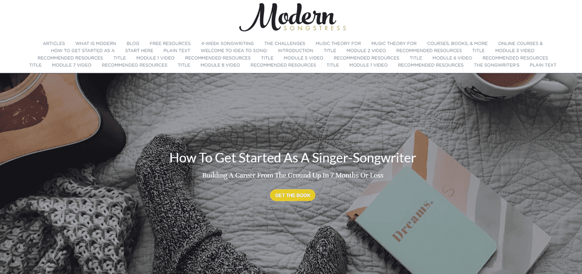 Jual produk digital seperti Songstress