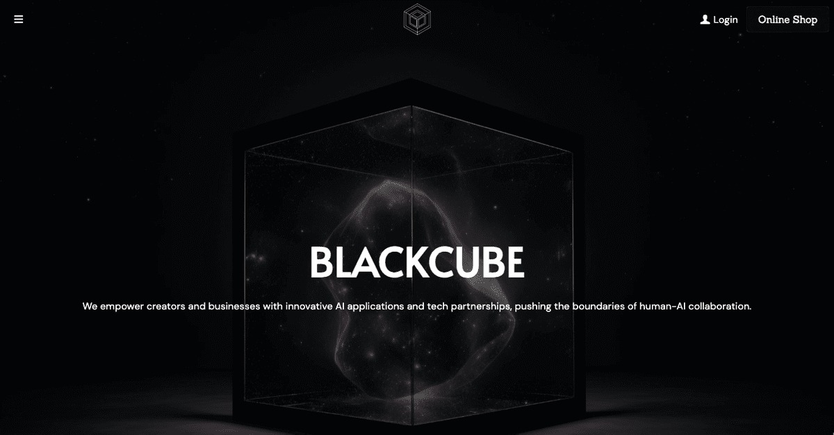 BlackCube Digital: Hosting Website yang Menarik