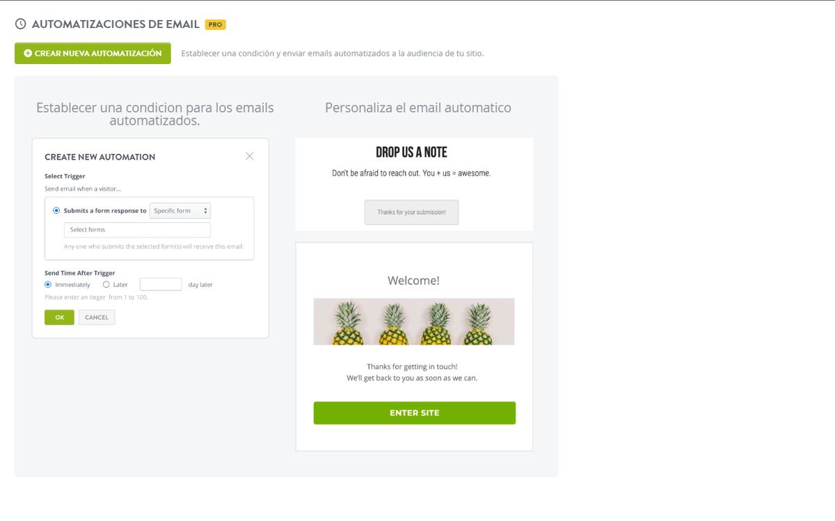 Artículo de revisión de productos de Strikingly