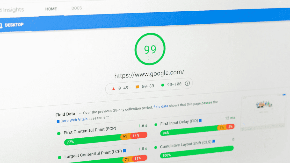 Utiliza Google PageSpeed Insights