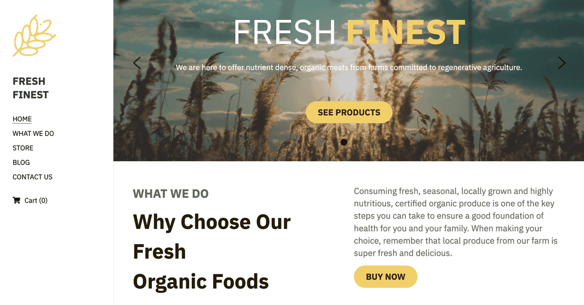 Template Terbaik dan Segar dari Strikingly