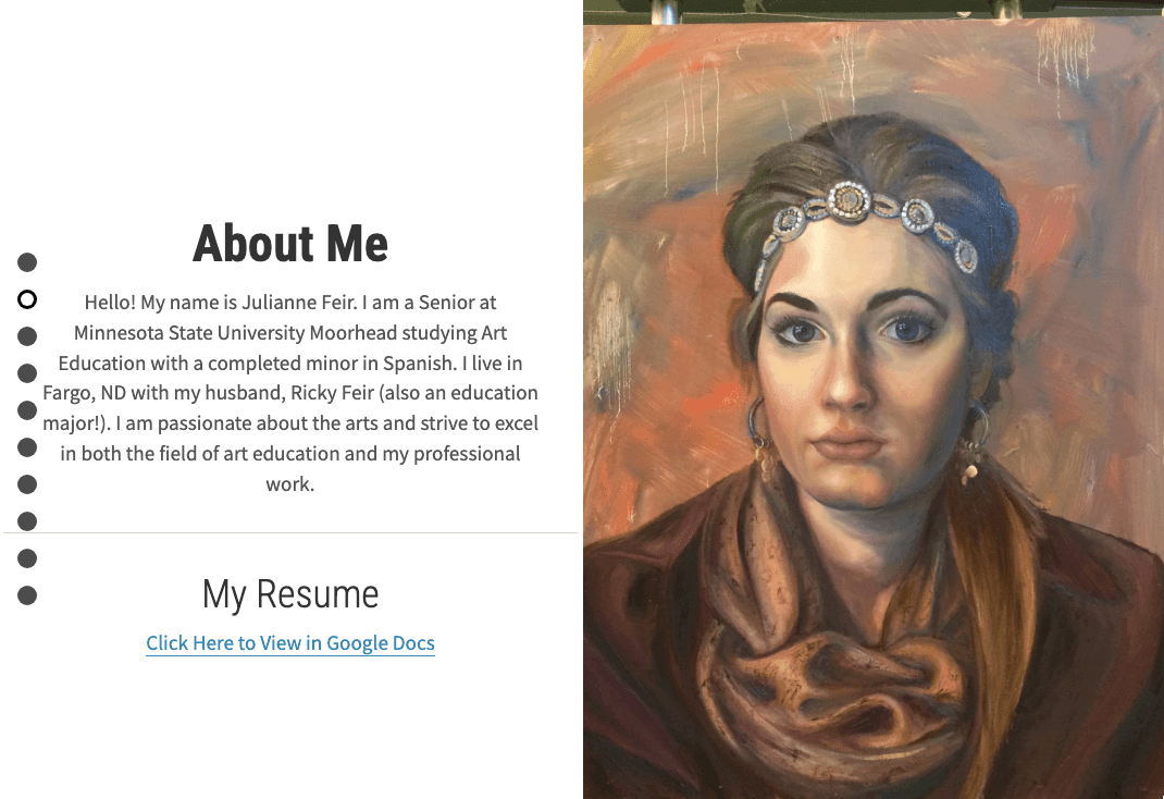 Blog Seni Julianne Feir