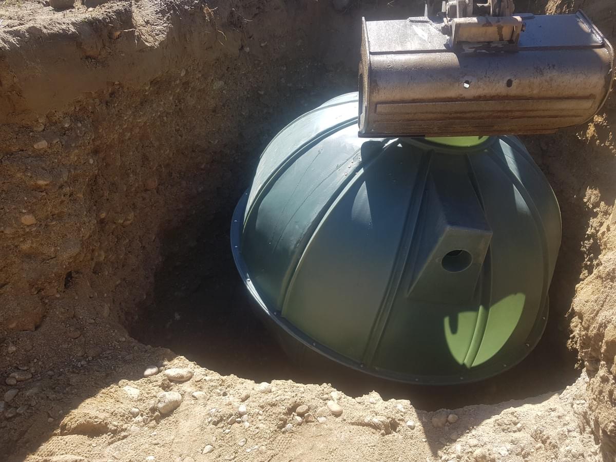 septic tank installation