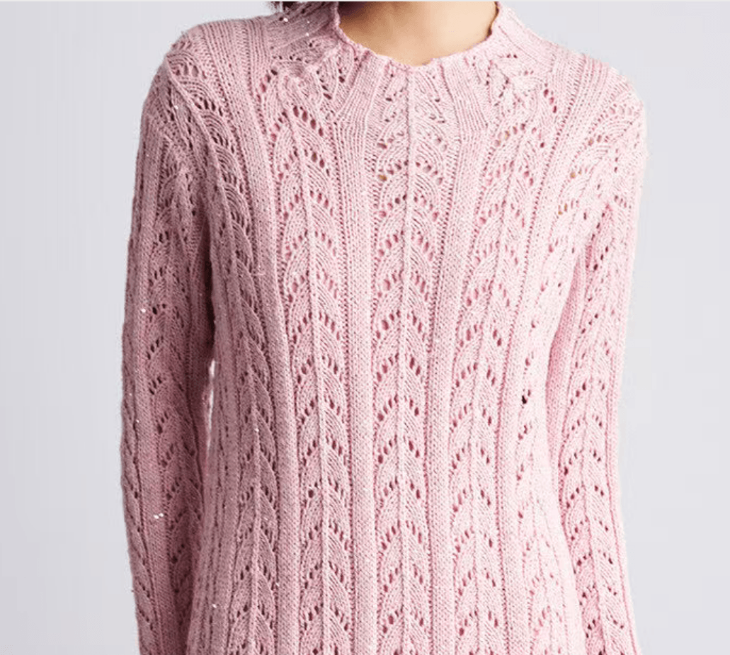 Original Handmade Knitted Hollow-Out Floral Fishtail Long Dress for Women - Slimming Elegant Light L