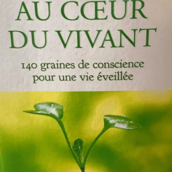 La couvertue du livre "Au coeur du vivant" d'Isâ Padovani
