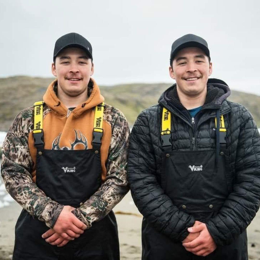Photo of the twin brothers Garnet & Joshua (L & R), twin brothers shot by Nunavik Police Service.