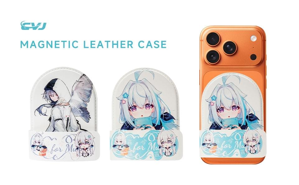 CVJ MAGNETIC LEATHER CASE LILA&HIBIKI DAC Case 