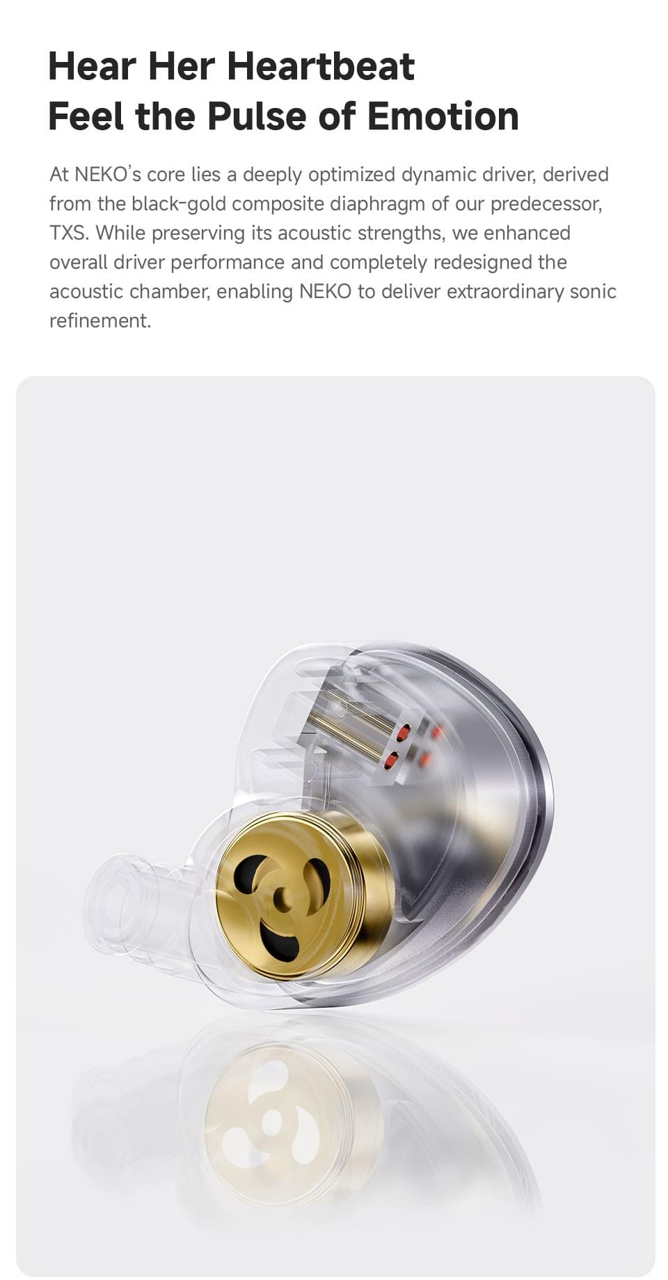 CVJ Neko In-Ear Earphones Metal Alloy Shell Dynamic Coil 3.5mm Single End 4.4mm Balanced Plug