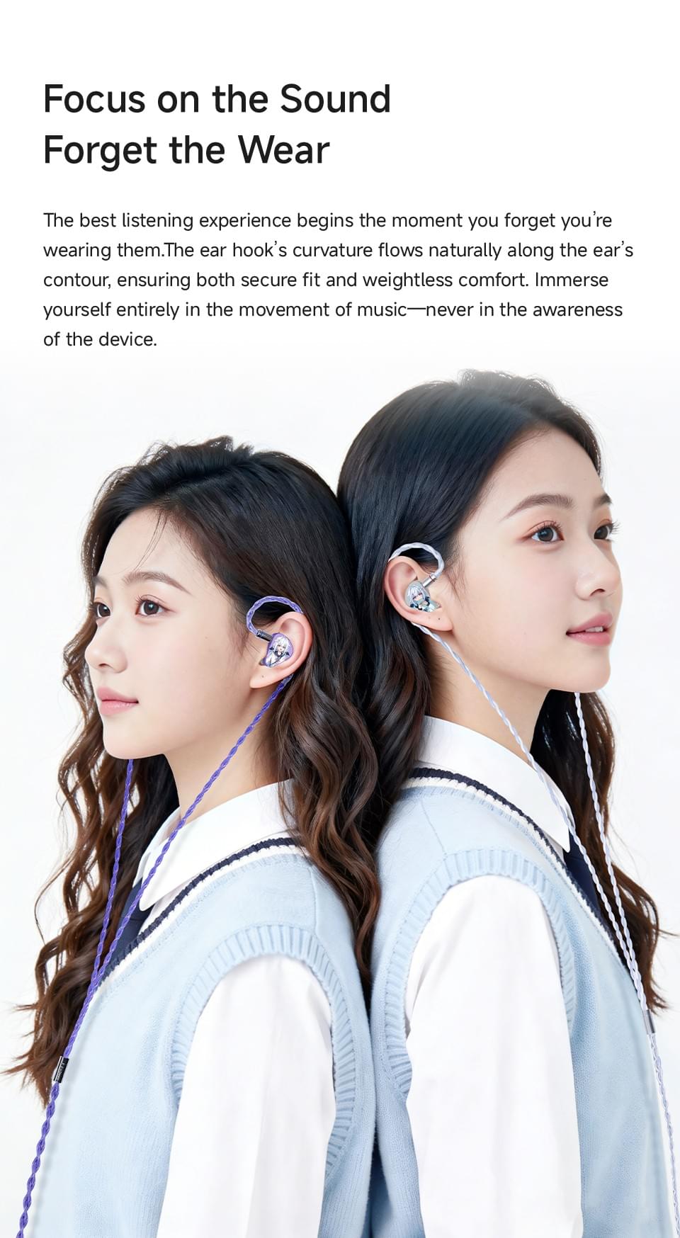 CVJ NOZOMI 2DD+1PD New Planar In-Ear Earphones Interchangeable Panel Nozzle 3 Unit