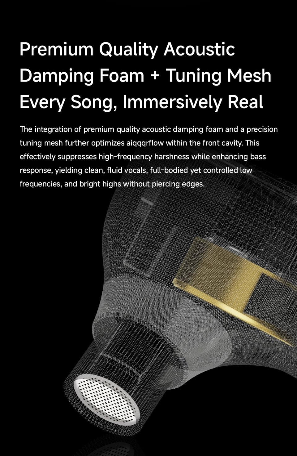 CVJ Vivian In Ear Earphones10mm Dynamic Driver suitable for Music and Gaming 0.78mm Detachable Cable