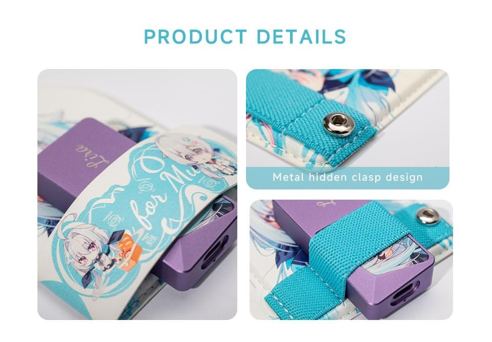 CVJ MAGNETIC LEATHER CASE LILA&HIBIKI DAC Case 