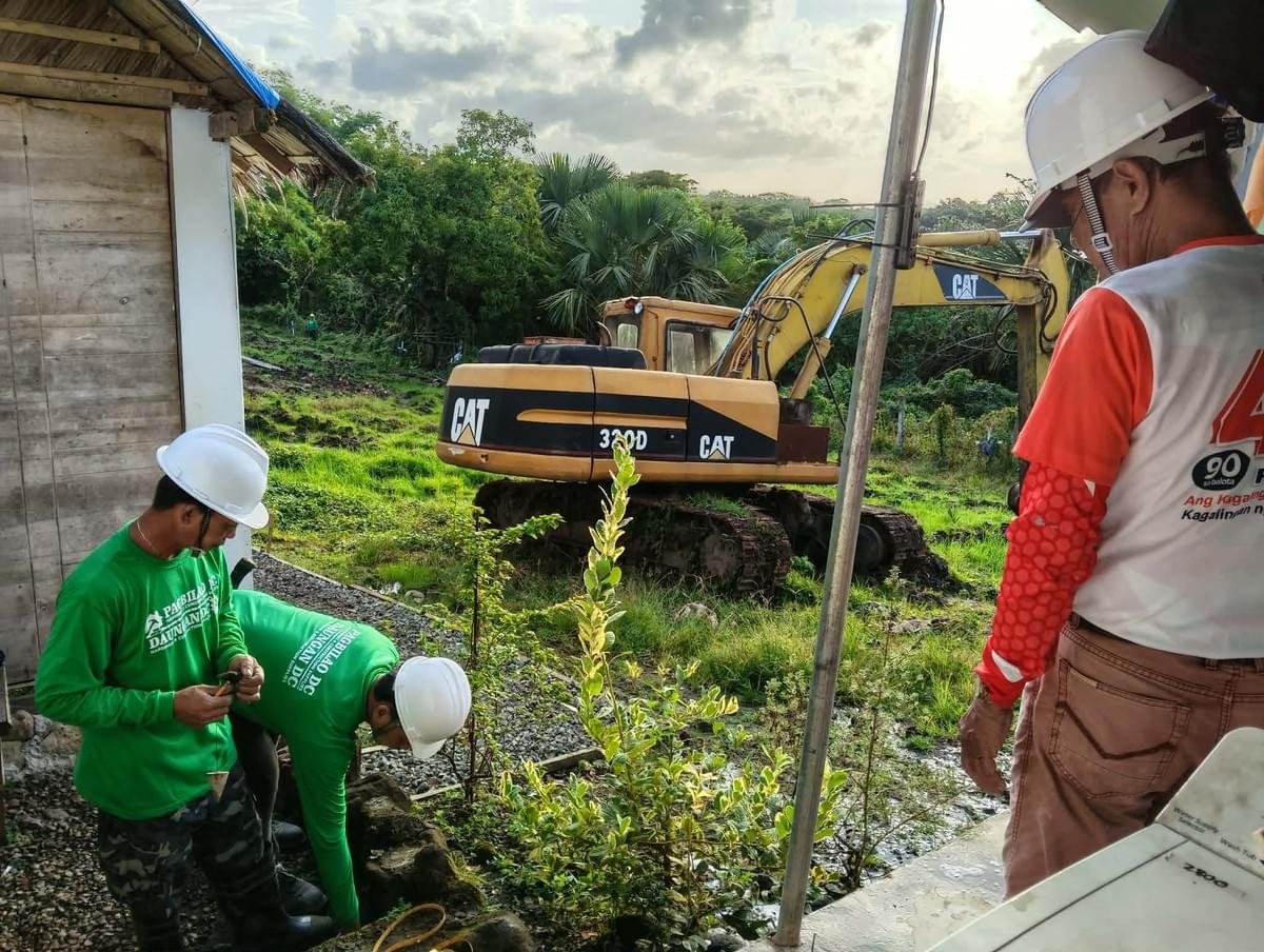 INITIAL PHASE OF CONSTRUCTION