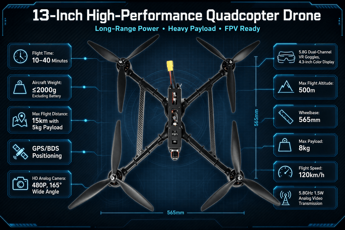 13-inch small drone
