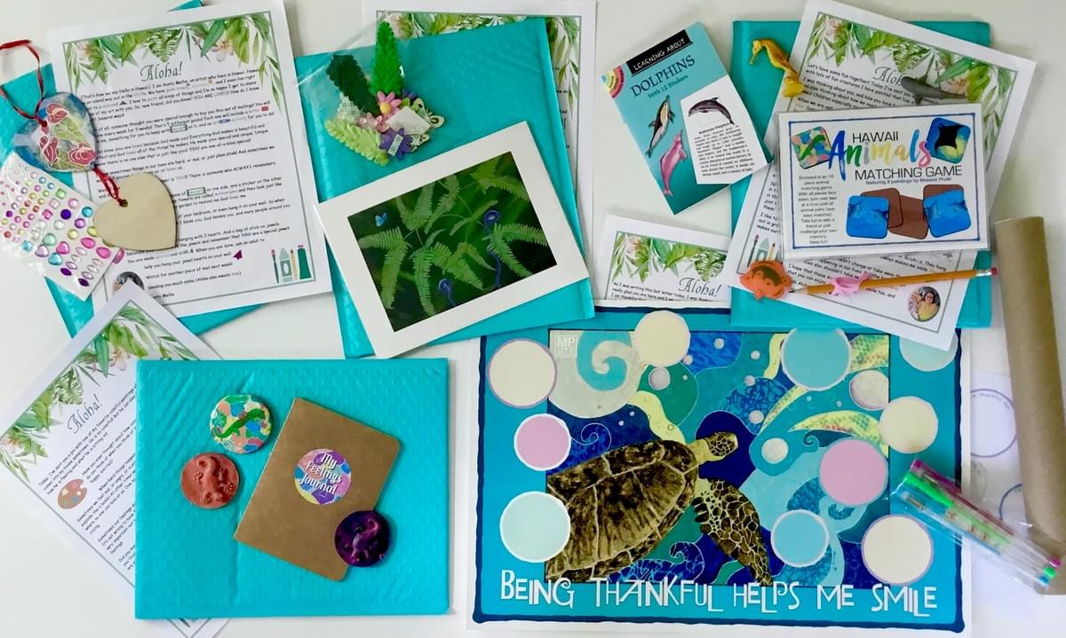 hurting children's art kit