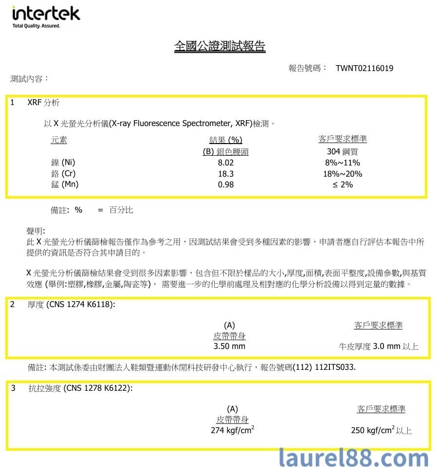 訂製款304鋼頭+植鞣牛皮腰帶