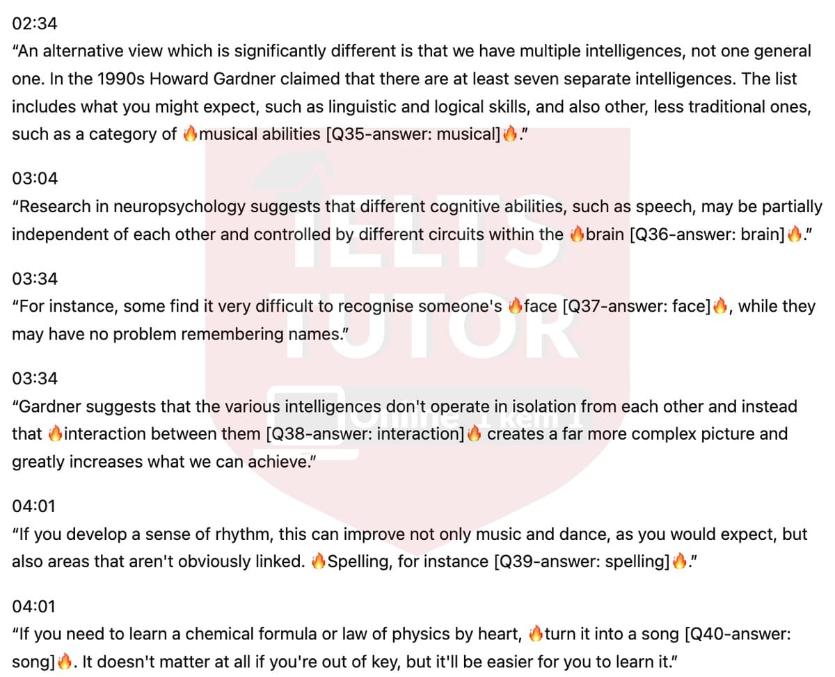 Theories of Intelligence