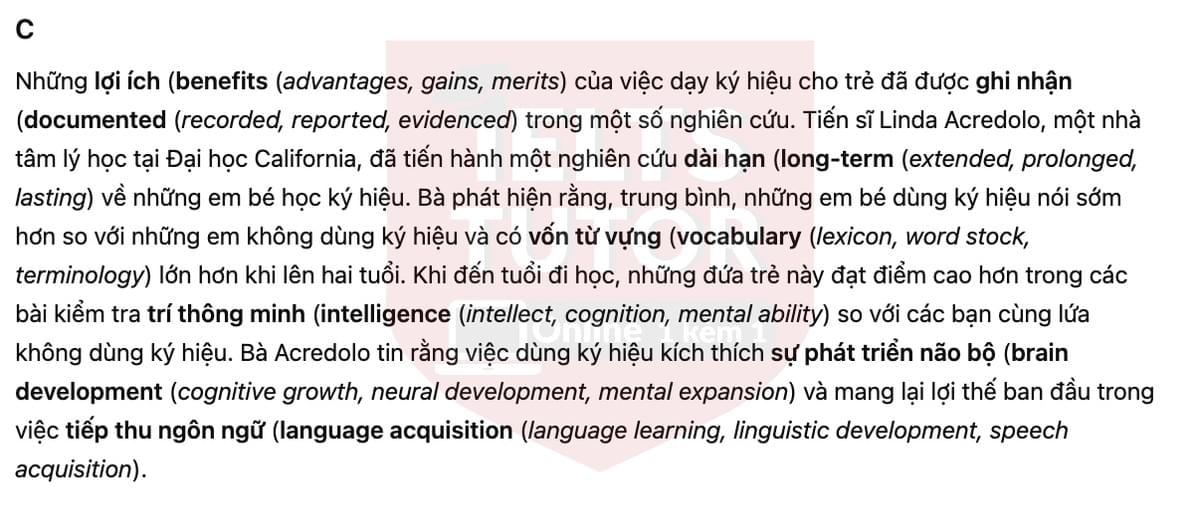 🔥Sign, baby, sign! Answers with location - Đề luyện tập IELTS READING- Làm bài online format computer-based, kèm đáp án, dịch & giải thích từ vựng - cấu trúc ngữ pháp khó