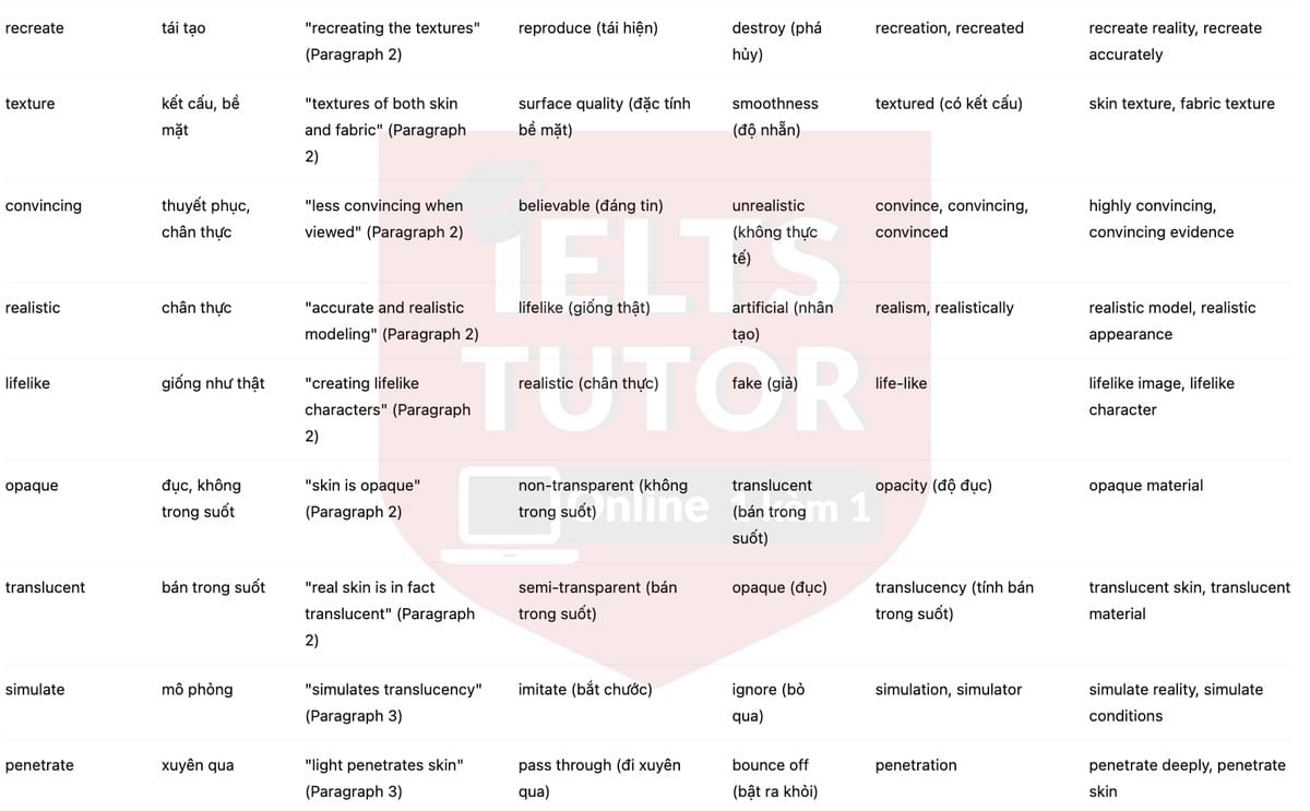 🔥Science and filmmaking (bản update đề thi thật IELTS READING) - Làm bài online format computer-based, kèm đáp án, dịch & giải thích từ vựng - cấu trúc ngữ pháp khó