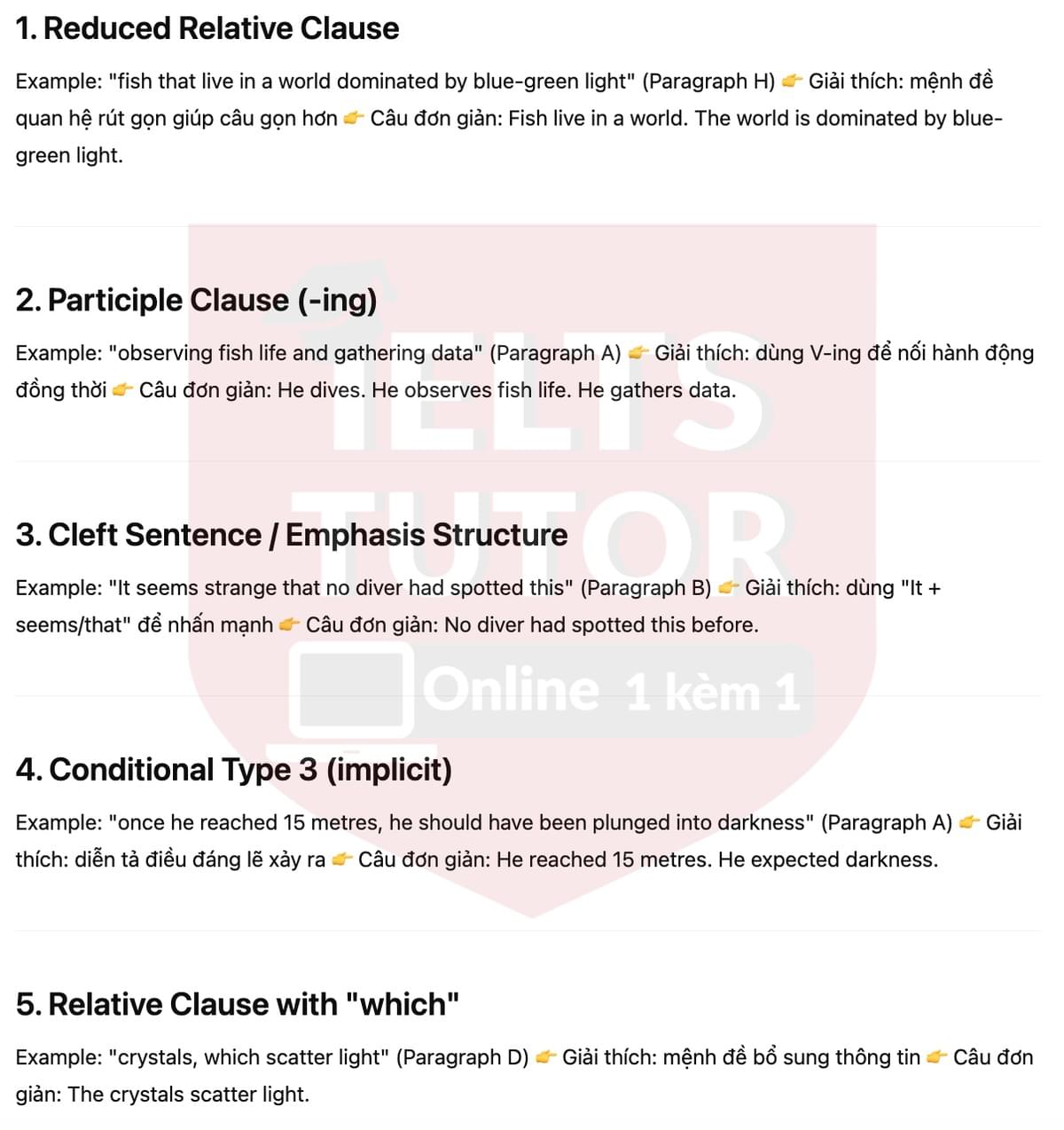 🔥DEEP SEA DISCOVERY Answers with location - Đề thi thật IELTS READING- Làm bài online format computer-based, kèm đáp án, dịch & giải thích từ vựng - cấu trúc ngữ pháp khó