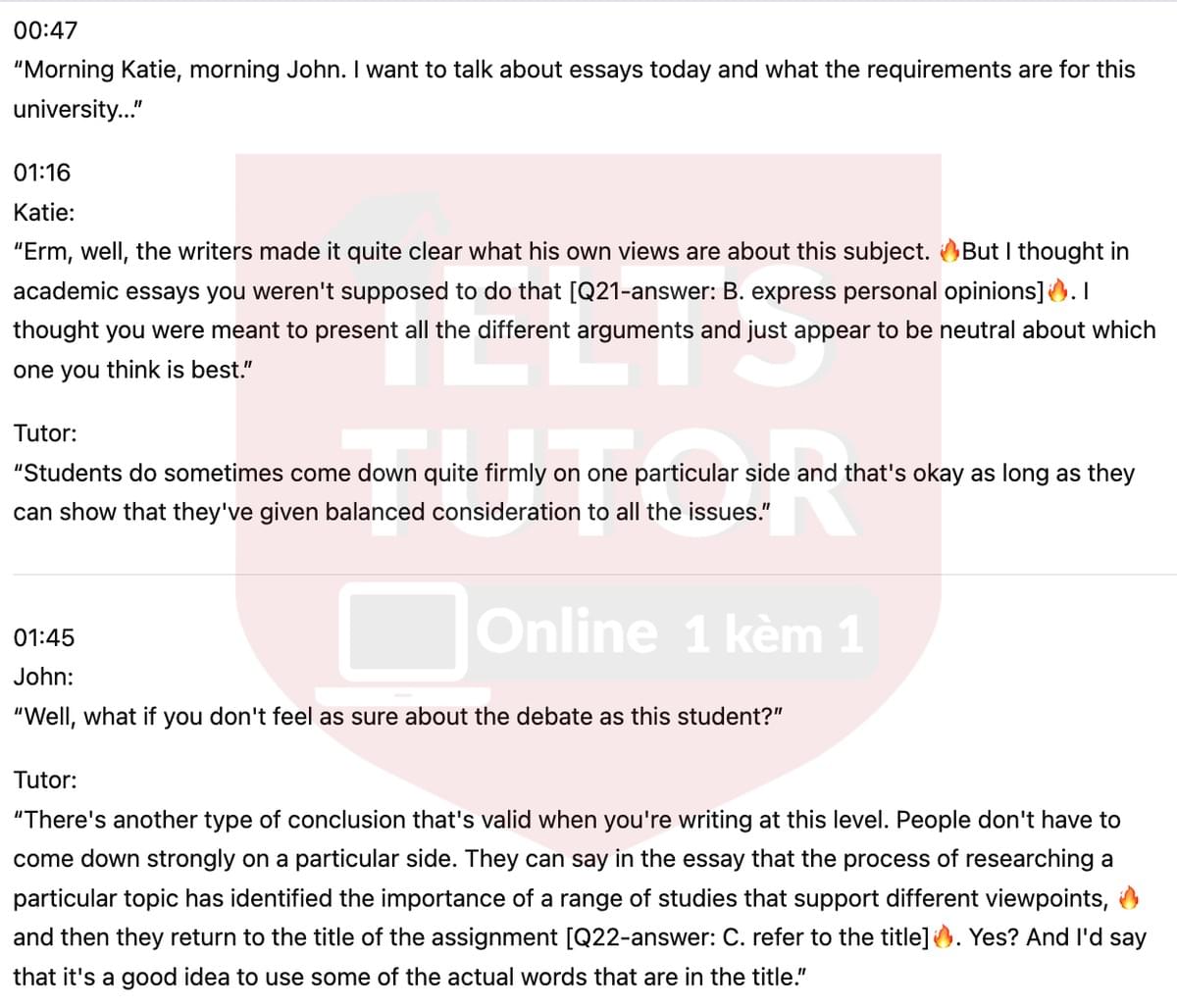 Academic writing essay discussion