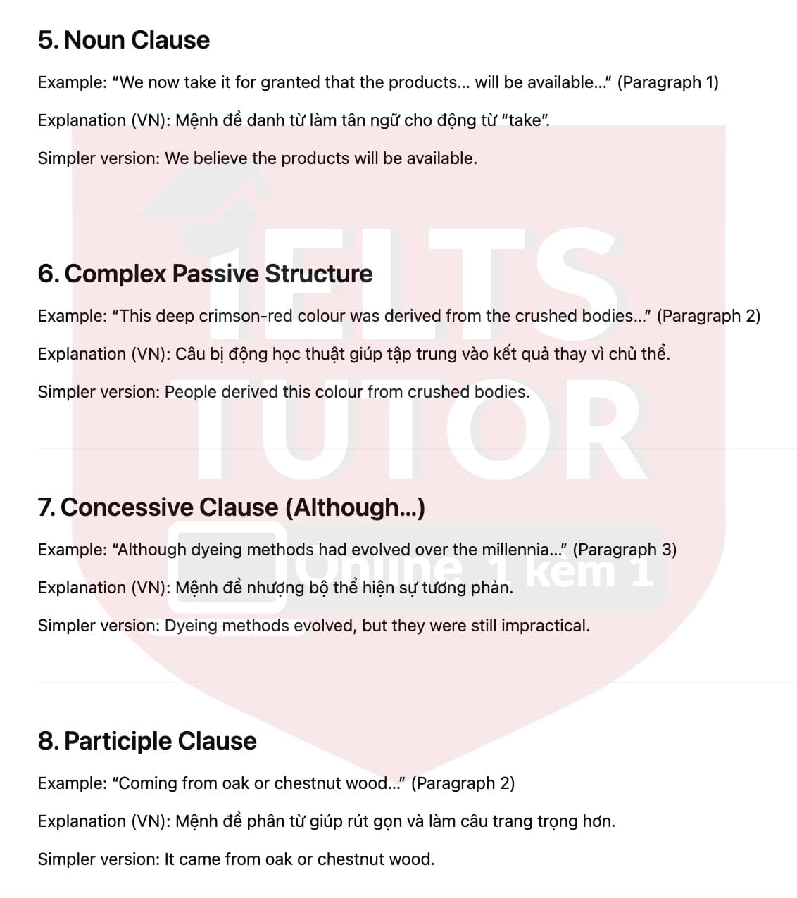 🔥The History Of Colour - How the invention of synthetic colour changed our world Answers with location - Đề luyện tập IELTS READING- Làm bài online format computer-based, kèm đáp án, dịch & giải thích từ vựng - cấu trúc ngữ pháp khó