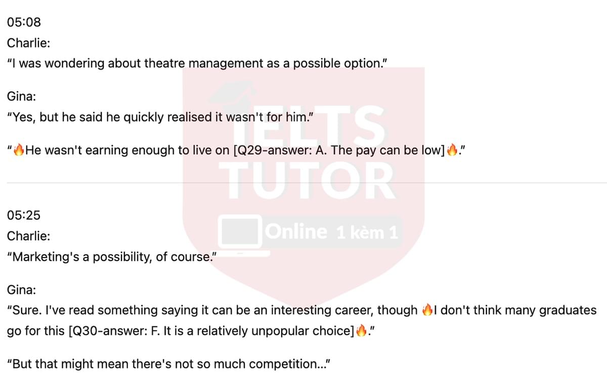 Feedback on second year of Performance Arts Course