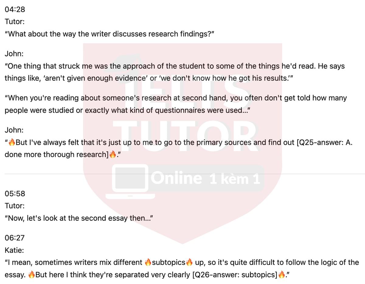 Academic writing essay discussion