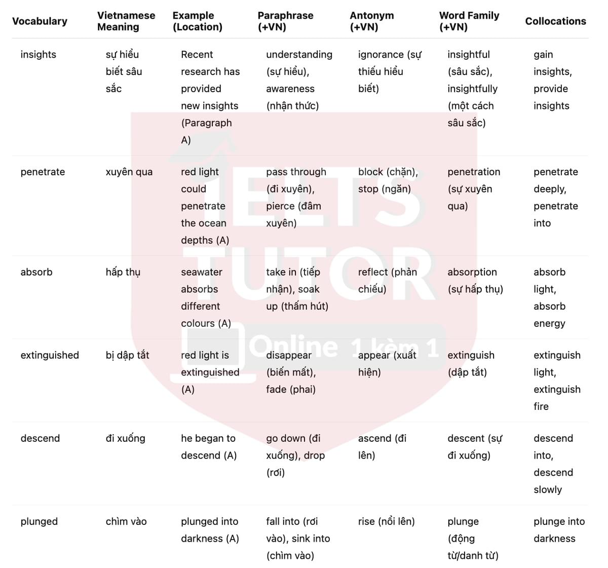 🔥DEEP SEA DISCOVERY Answers with location - Đề thi thật IELTS READING- Làm bài online format computer-based, kèm đáp án, dịch & giải thích từ vựng - cấu trúc ngữ pháp khó