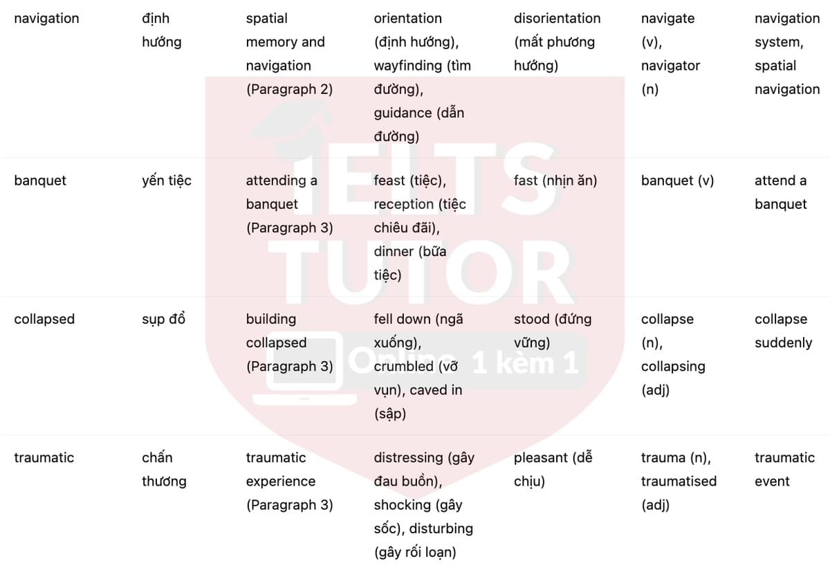 🔥How to win the World Memory Championship Answers with location - Đề thi thật IELTS READING- Làm bài online format computer-based, kèm đáp án, dịch & giải thích từ vựng - cấu trúc ngữ pháp khó