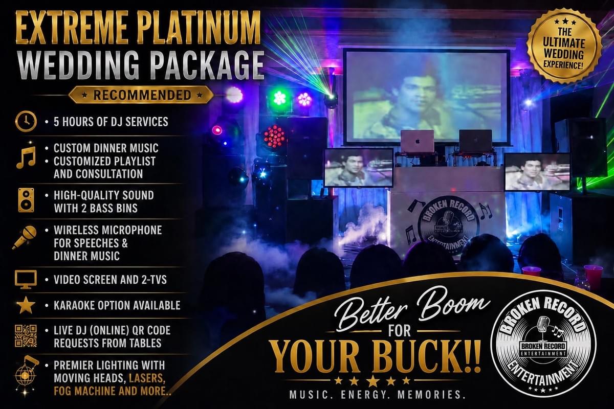 Make your special day unforgettable with our wedding DJ services. We work closely with couples to curate a personalized playlist that captures their unique love story and creates memorable moments on the dance floor. Weddings What We Offer DJ services Corporate private Club Wedding