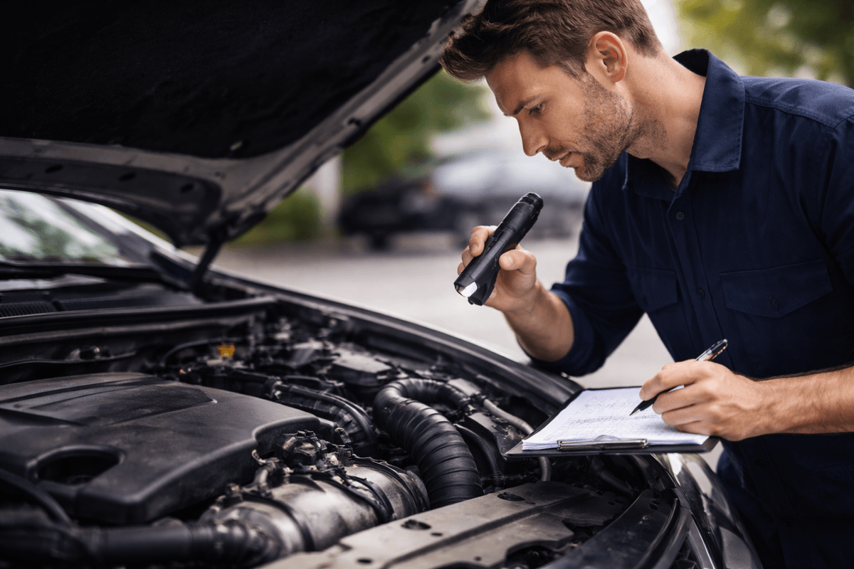 mechanik samochodowy Poznań sprawdzanie silnika diagnostyka auta serwis samochodowy