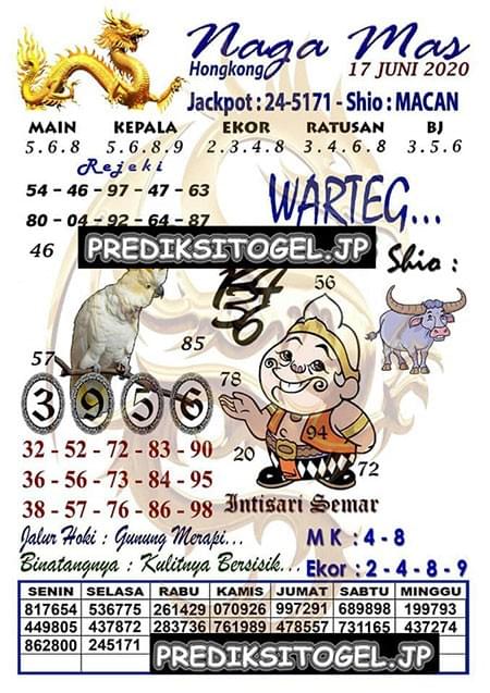 Syair Hk Rabu 17 Juni 2020 - Togel Hongkong