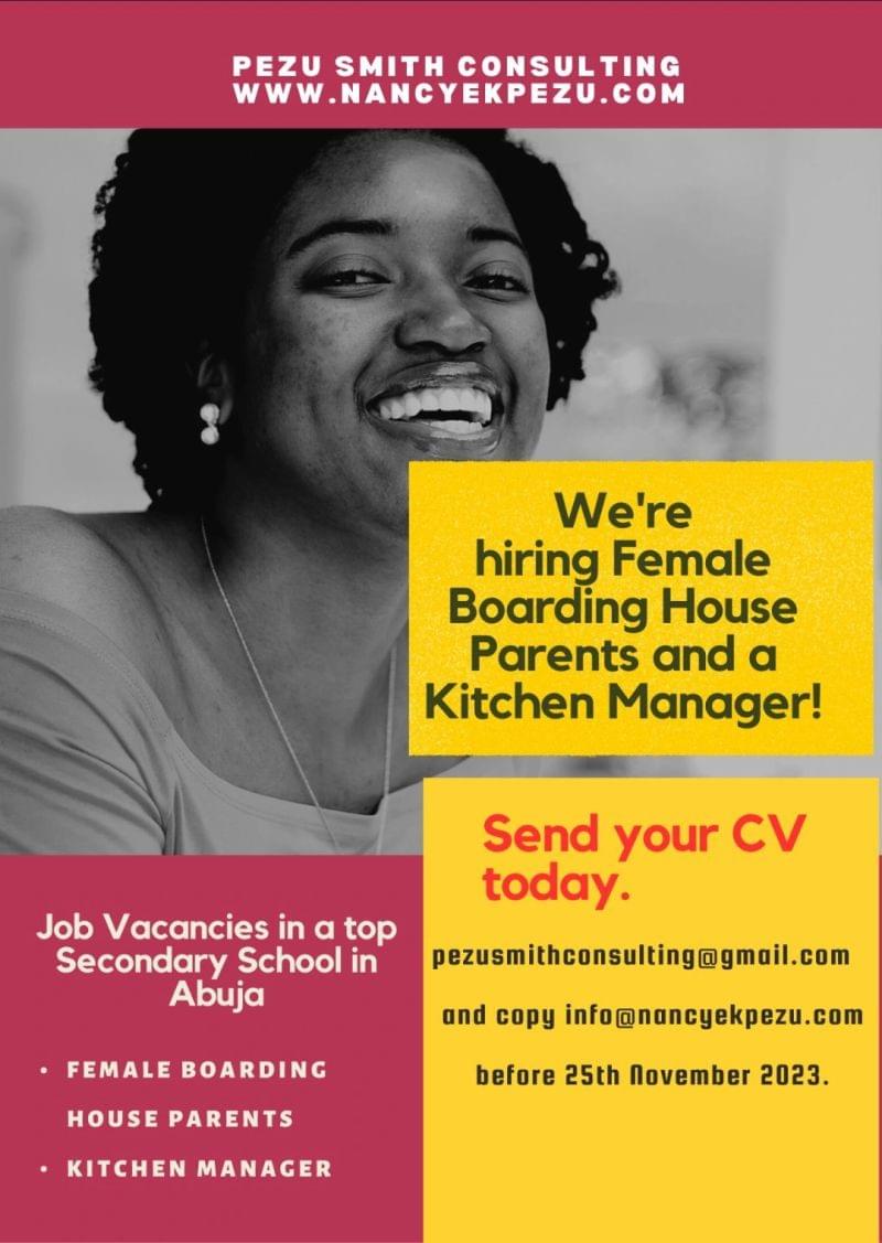 Join Our Team as a Female Boarding House Parent at a T...