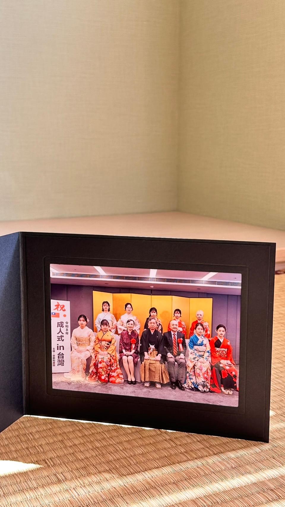 加購|オプション|合照日式台紙｜集合写真台紙
